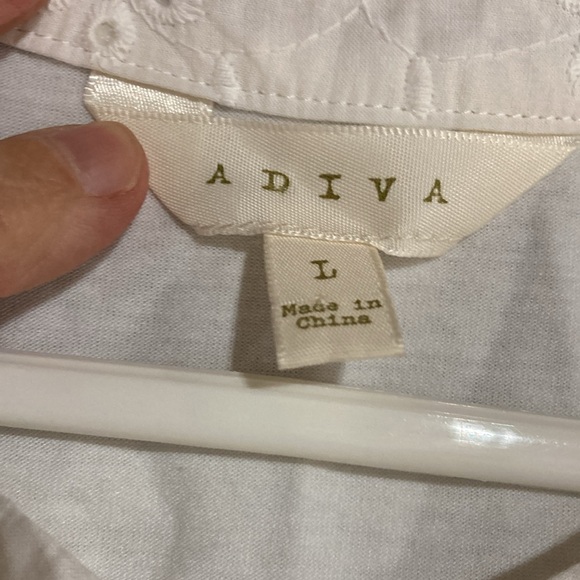 Eyelet Ruffled Tank Top - Picture 5 of 7